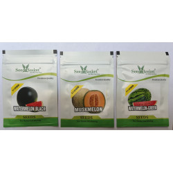  Pack of 3 Melons F1-Hybrid Seeds