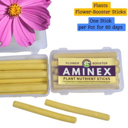 Flower Booster and Plant Growth Sticks Combo Pack