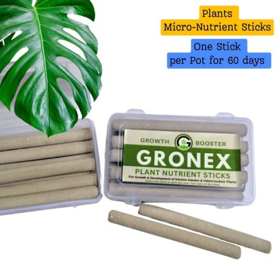 Flower Booster and Plant Growth Sticks Combo Pack