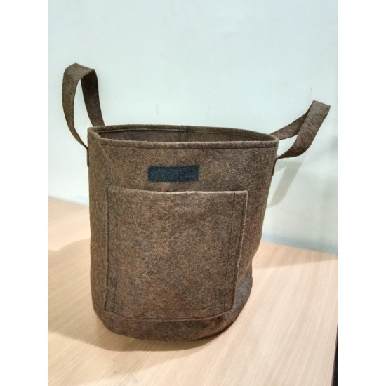 Geo Fabric Grow Bag 12X12 inch With Harvest Window