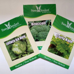Exotic vegetable seeds - pack of 3