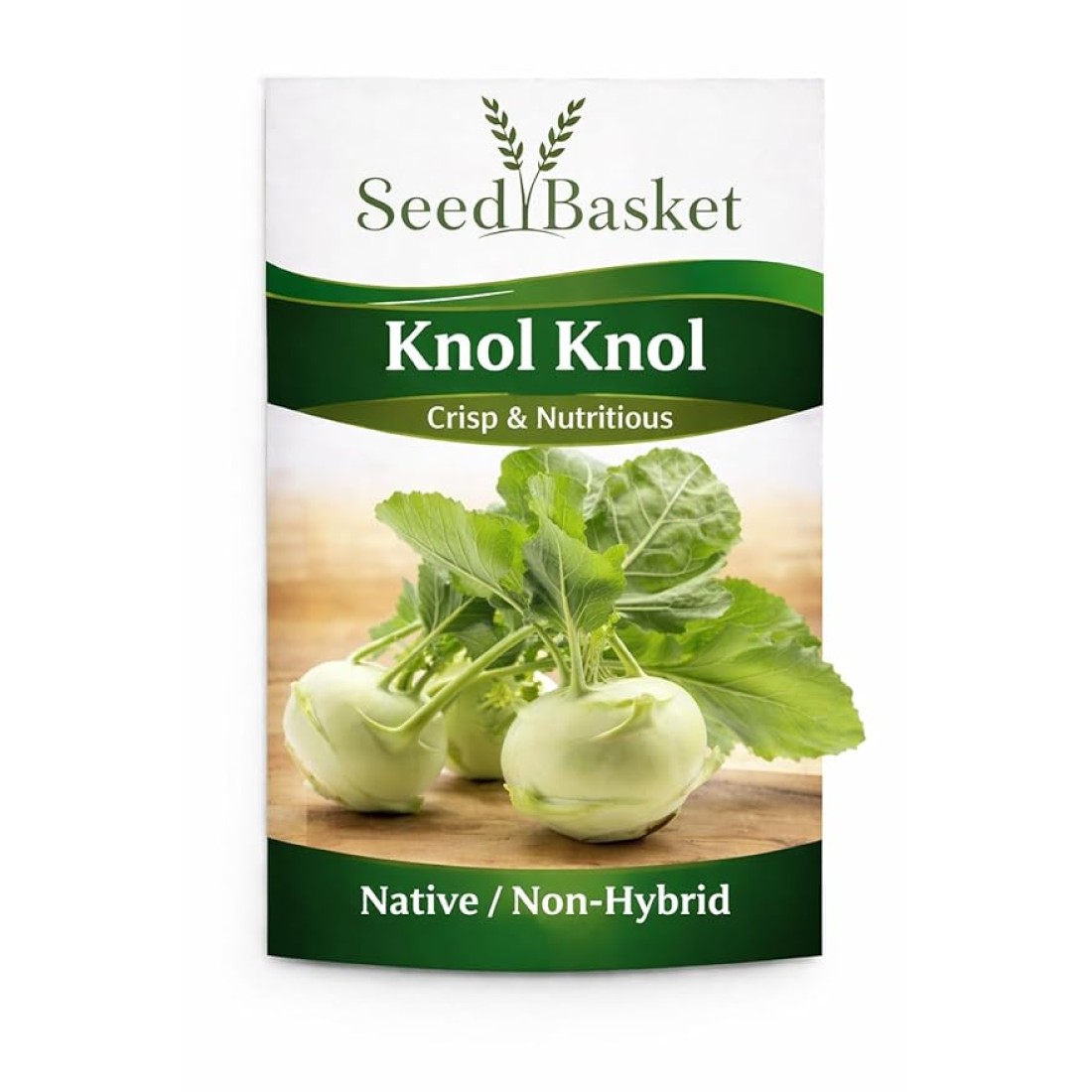 Sem Knol Knol Knol (Kohlrabi) Non-Hybrid Seeds for Home Gardening | Fresh ...